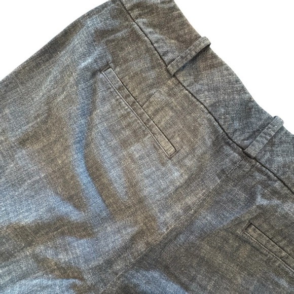 Talbots Chambray Bermuda Shorts for Effortless Style - Picture 4 of 8